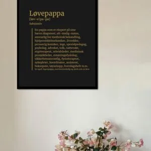 Løvepappa poster