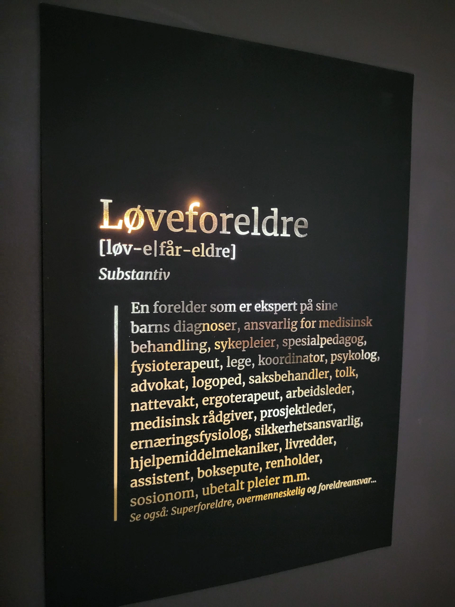 Løveforeldre poster - Bilde 2
