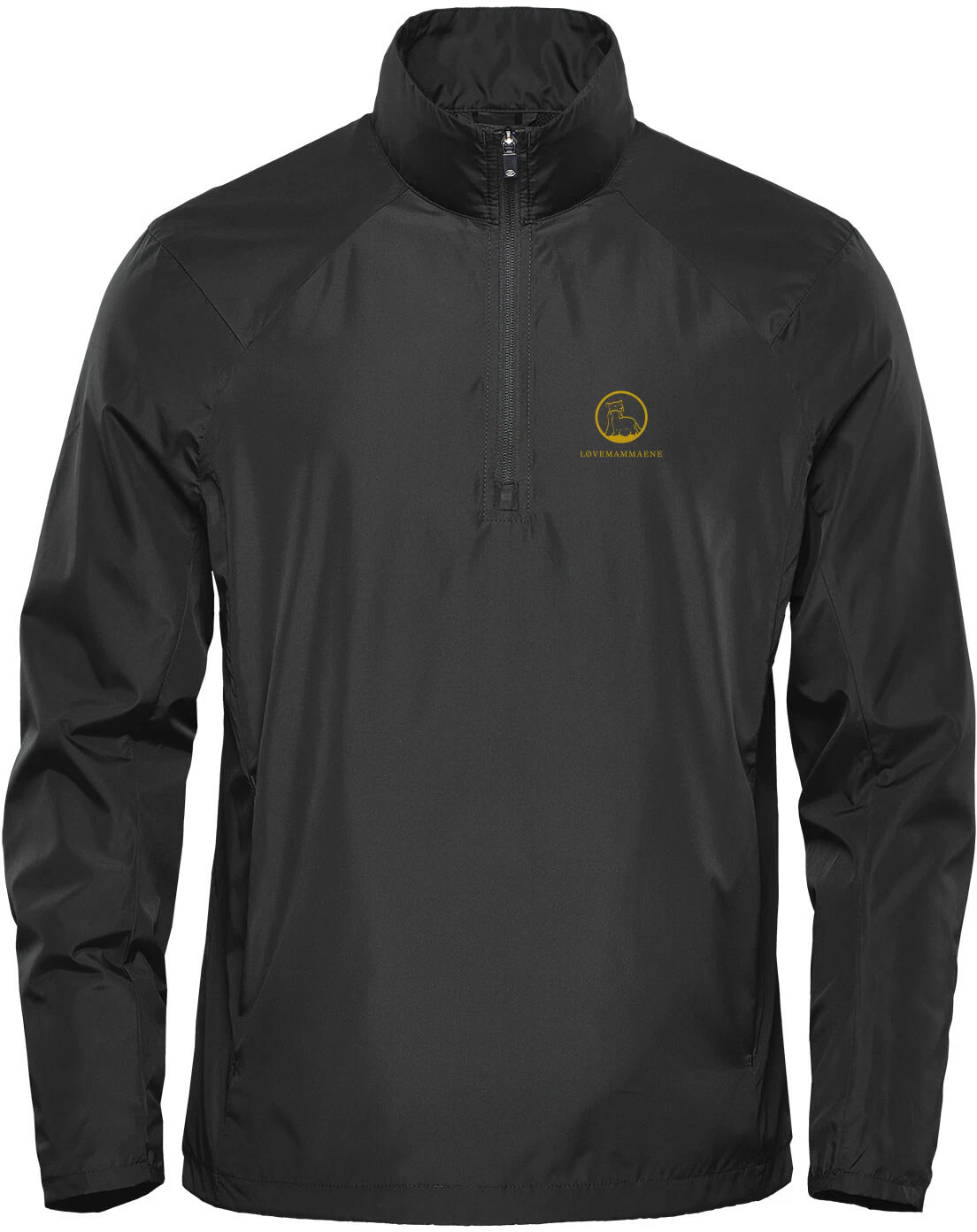 Anorakk med glidelås