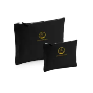 Canvas Accessory Pouch (svart)