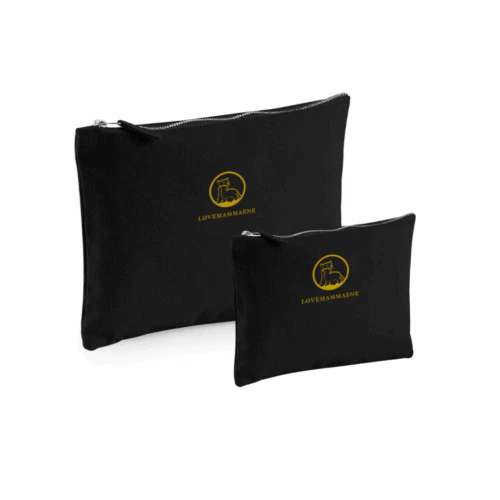 Canvas Accessory Pouch (svart)