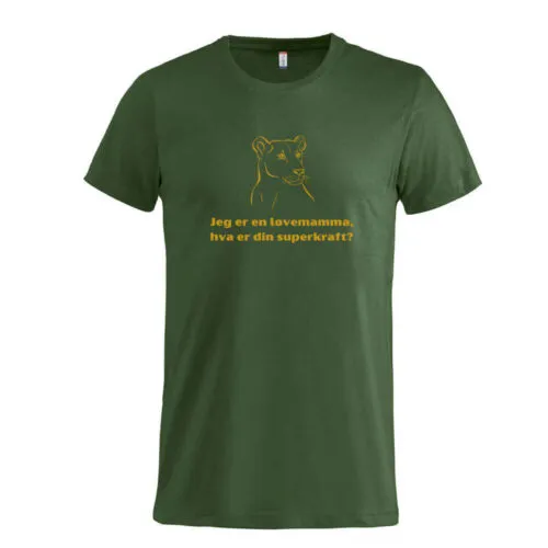 Superkraft t-skjorte 